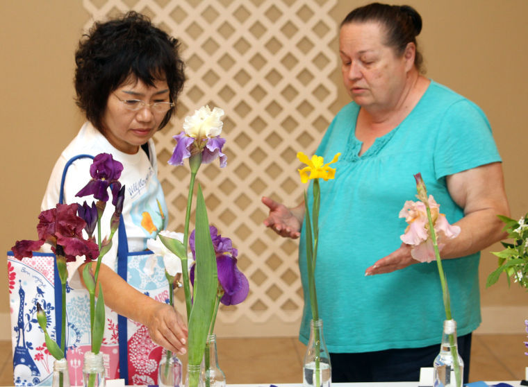Browning Community Garden Club flower show